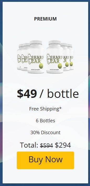 SharpEar 6 bottle package